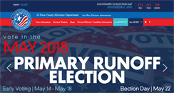 Desktop Screenshot of epcountyvotes.com