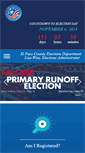 Mobile Screenshot of epcountyvotes.com